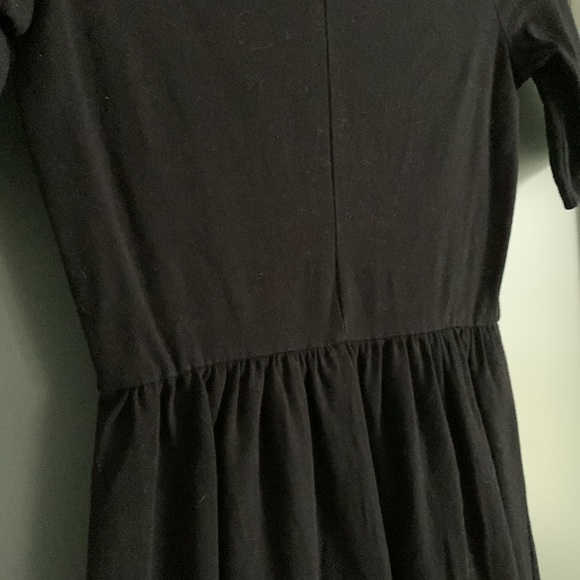 Old Navy Black A-Line Cotton Dress - Picture 6 of 7